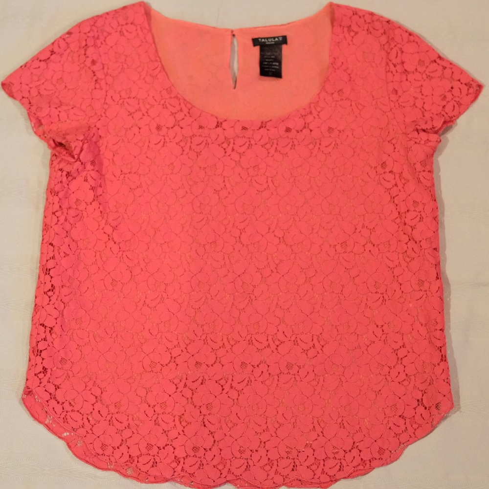 Aritzia Talula Pink Top